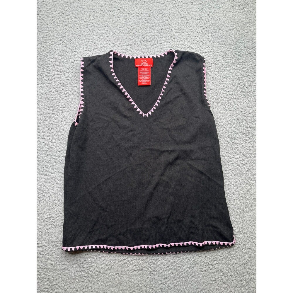 Oscar de La renta sleeveless Top size medium
